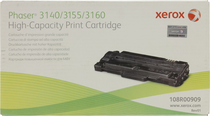 Заправка картриджа Xerox «Ксерокс» 108R00909